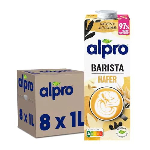 Alpro Barista Mandeldrink – Vegan, laktosefrei und reich an Ballaststoffen