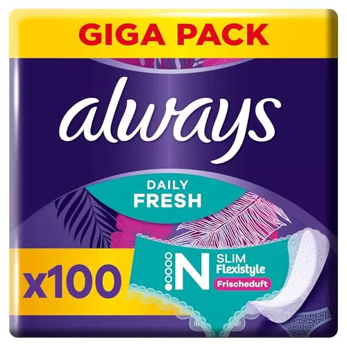 Always Daily Fresh Slim Flexistyle Slipeinlagen mit Frischeduft, ultra-dünn