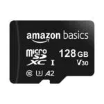 Amazon Basics MicroSDXC-Speicherkarte, 128 GB, mit SD-Adapter