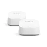 Dualband-Mesh-Wi-Fi-6-Router Amazon eero 6+ mit integriertem Smart Home-Hub von Zigbee und Unterstützung für 160-MHz-Client-Geräte