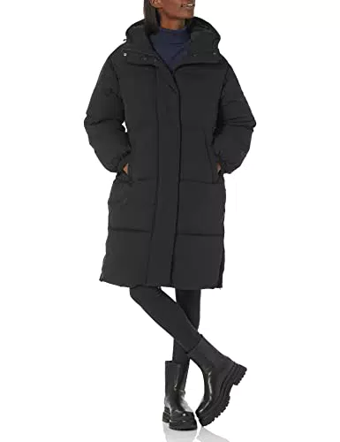 Amazon Essentials Damen Oversize-Daunenjacke mit Kapuze