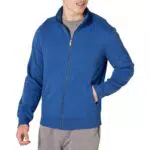 Amazon Essentials Herren Fleece-Jacke mit durchgehendem Reißverschluss