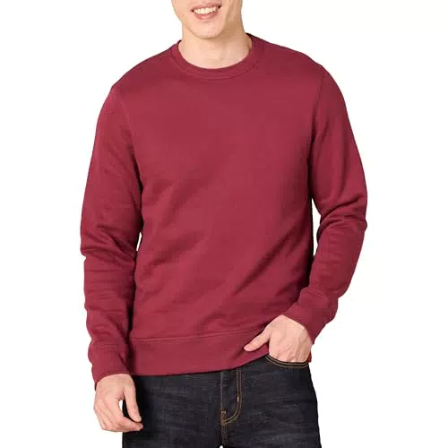 Amazon Essentials Herren Fleece-Sweatshirt mit Rundhalsausschnitt