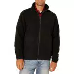 Amazon Essentials Herren Fleecejacke mit durchgehendem Reißverschluss