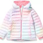 Amazon Essentials Mädchen Leichte Kapuzenjacke - Wasserabweisend, Verstaubar - 8 Jahre