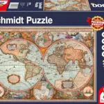 Antike Weltkarte Puzzle – Historisches Design für anspruchsvolle Puzzle-Fans