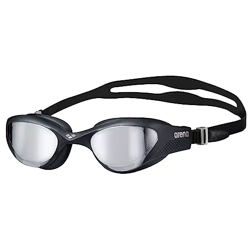Arena The One Unisex-Schwimmbrille mit verspiegelten Gläsern und UV-Schutz