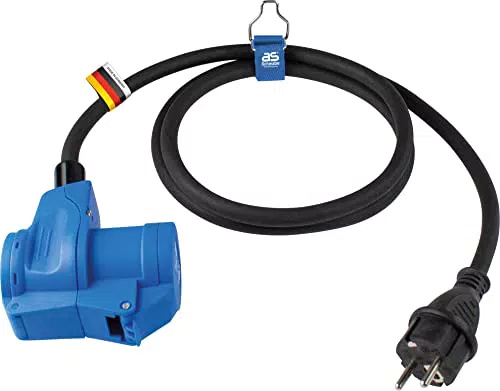 Schwabe Camping CEE-Adapterleitung 1,5 m mit Schutzkontaktstecker - IP44, 16A