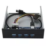 ASHATA USB-CD-ROM Treiber Hub PCI-E mit 4 USB 3.0 Schnittstellen