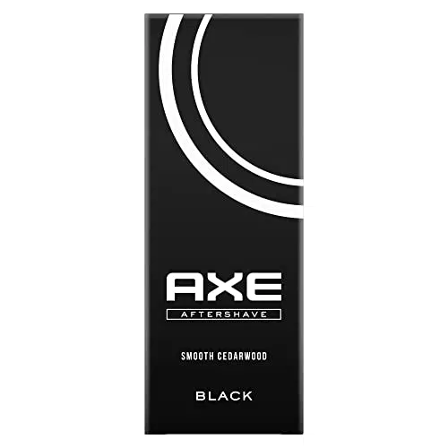 Axe Aftershave Black – Würzig-maskuliner Duft nach Zedernholz und Birne