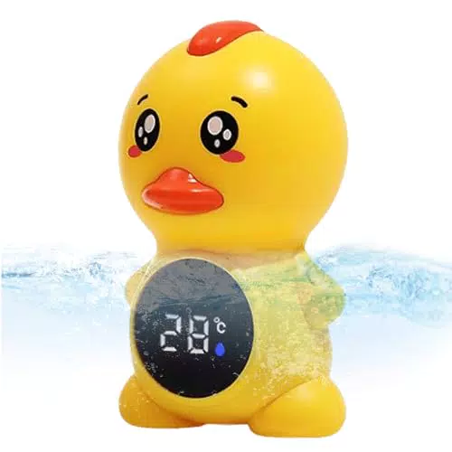 BAIFULAI Digitales Badethermometer für Baby und Kleinkinder mit Ente