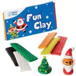 Baker Ross FX390 Mini Knete für Nikolaus und Adventskalendergeschenke