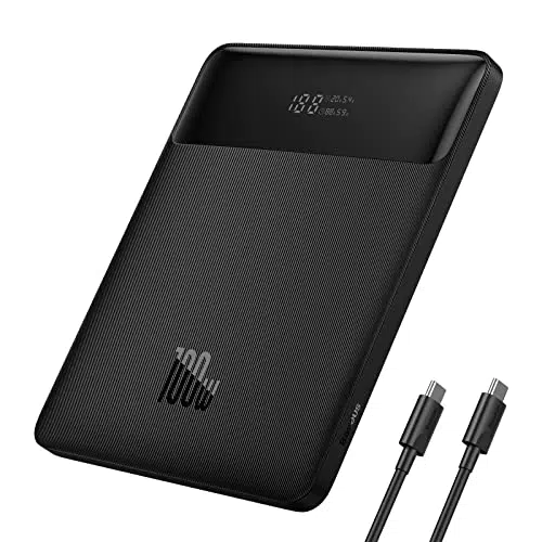 Baseus Powerbank 20000mAh 100W USB-C Schnellladegerät für Laptop und Smartphone
