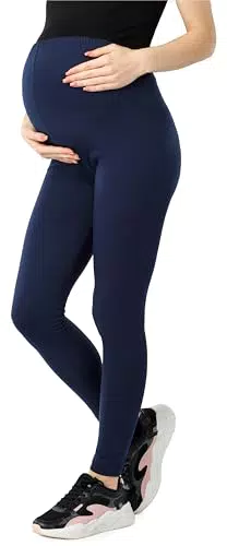 Be Mammy Umstandsleggings aus Bio-Baumwolle Modell BE20-283 für Damen