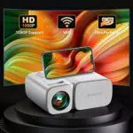 Jimveo WiFi Mini Beamer 20000L 1080p Full HD Projektor für Heimkino und Outdoor