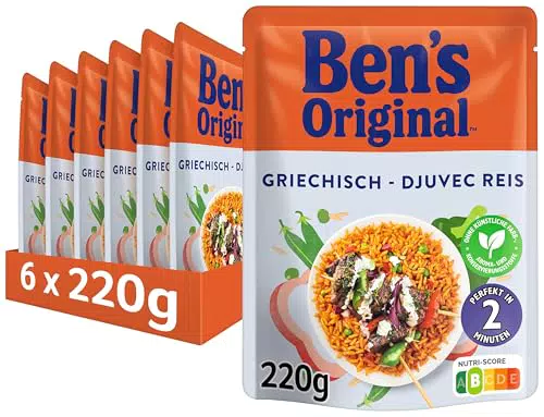 BEN'S ORIGINAL™ Djuvec Reis - Griechisch Expressgericht für schnelle Mahlzeiten