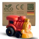 BIOPLAY® Lokomotive – Nachhaltiges Spielzeug aus Bio-Kunststoff für Kinder ab 1 Jahr