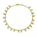 Bling Jewelry Bollywood Boho Traditionelles Indisches Fußkettchen für Frauen