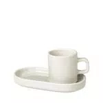 blomus PILAR Espressotassen aus Steingut, 1,7 fl oz