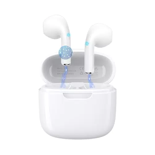 Bluetooth Kopfhörer mit 6 ENC Mikrofon, 50 Std Spielzeit, IP7 Wasserdicht