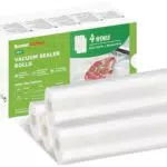 Bonsenkitchen Vakuumrollen 20cm x 5m - Profi Vakuumbeutel für Sous Vide und Lebensmittel
