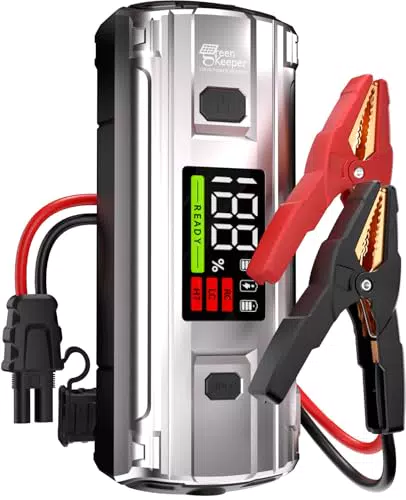 Booster Auto Starthilfe Powerbank 3000A – Jump Starter 12V mit Sicherheitssystem