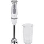 Braun Stabmixer MQ 5235 – MultiQuick 5 Vario Pürierstab mit Edelstahl Mixfuß, 1000 Watt