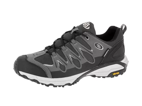 Brütting Damen Expedition Walkingschuhe, Marine Blau Lemon