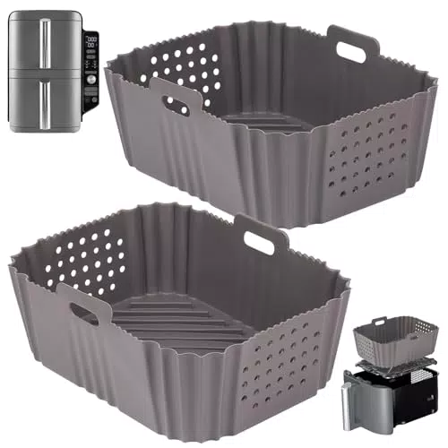BYKITCHEN Zubehör für Ninja SL400EU Heißluftfritteuse - Silikonform für Airfryer