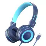 Bywulanda USB Typ C Kinder Kopfhörer - 94 dB Lautstärkebegrenzung, HD-Stereo
