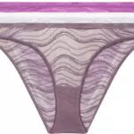 Calvin Klein Damen Slips Bikini Form mit Spitze - Elegante Unterwäsche