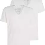 Calvin Klein Herren T-Shirt Kurzarm V-Ausschnitt