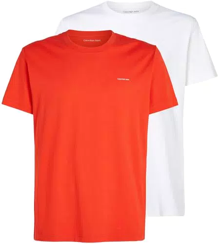 Calvin Klein Jeans Herren T-Shirts Kurzarm Rundhalsausschnitt