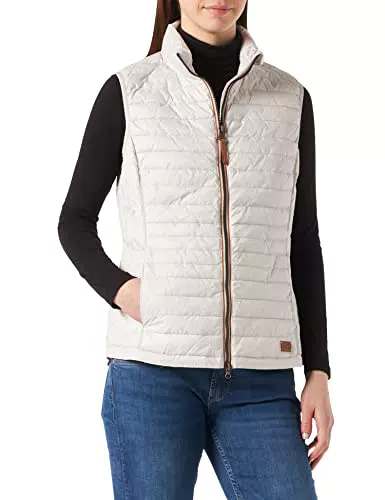 camel active leichte Steppweste ärmellos Damen Schwarz