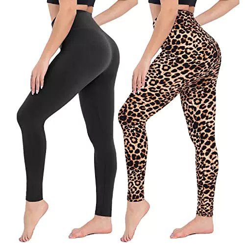 Campsnail High Waist Leggings Damen - Blickdichte Sporthose für Gym und Yoga