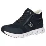 CAPRICE Damen Sneaker hoch Vegan Wasserabweisend