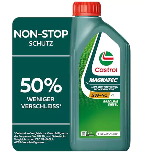 Castrol MAGNATEC 5W-40 C3 Motoröl für optimalen Motorschutz