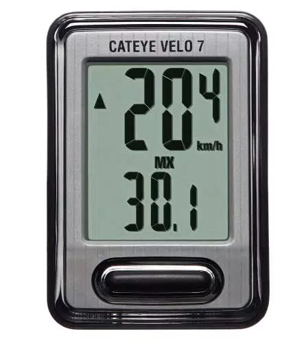 CATEYE Fahrradcomputer Velo 7 CC-VL520 – Präzise Daten für Ihr Radfahren