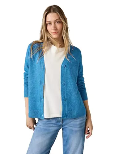 CECIL Damen Cardigan B253799 mit Knopfleiste
