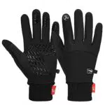 Cevapro Fahrradhandschuhe für Winter, wasserdicht und winddicht, rutschfest