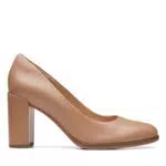 Clarks Freva85 Court Pump für Damen aus Leder