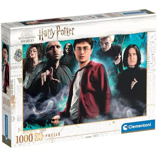 Clementoni Harry Potter Puzzle für Erwachsene – Geschicklichkeitsspiel für die Familie