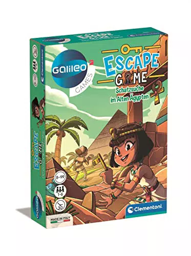 Clementoni Galileo Escape Games - Schatzsuche im Alten Ägypten