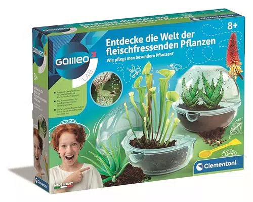 Clementoni Galileo Lab: Experimentierkasten für fleischfressende Pflanzen ab 8 Jahren