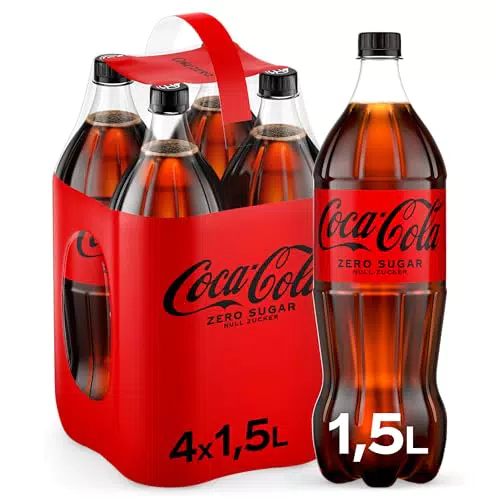 Coca-Cola Zero Sugar – Koffeinhaltiges Erfrischungsgetränk ohne Zucker und Kalorien