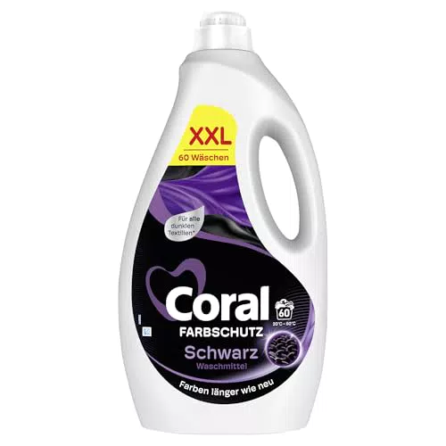 Coral Farbschutz Waschmittel Flüssig für langanhaltende Farben