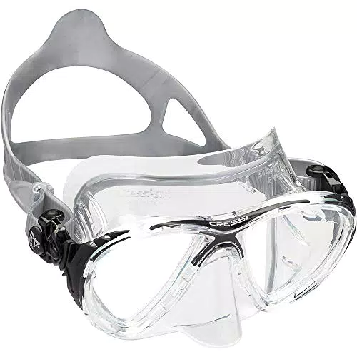Cressi Erwachsene Big Eyes Evolution Crystal Taucherbrille