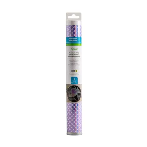 Cricut Meerjungfrau Premium Vinyl Mosaik-Sampler, Permanent PVC 12x12
