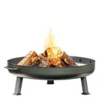 Czaja® Feuerschale Bonn Ø 80 cm mit Wasserablauf für Garten und Terrasse