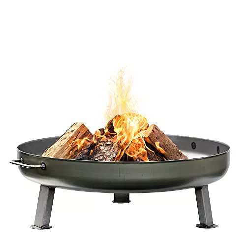 Czaja® Feuerschale Bonn Ø 80 cm mit Wasserablauf für Garten und Terrasse